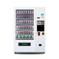 China Capacity Metal Plate Cup Noodles Vending Machine 500W Cash Card Payment factory
