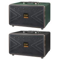 Quality 11KG Portable Outdoor Karaoke Speaker With Two Microphones 45Hz - 20KHz for sale