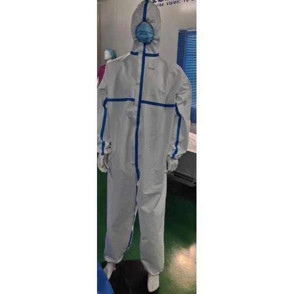Quality Personnel Health Care Medical Protective Coverall For Potential Coronavirus , Protective Clothing for sale