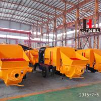 Quality Trailer Mounted Concrete Pump Output 30-100m3/H With Diesel And Electric for sale