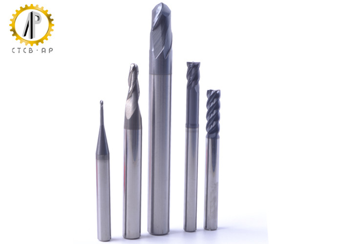 China Custom Solid Carbide End Mill Bit Metal Processing Tools With TiALN Coating for sale