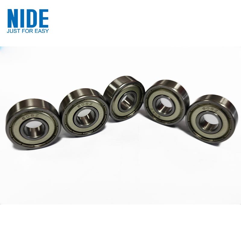 China Dustproof Carbon Steel Ball Bearing With Seal 608ZZ factory