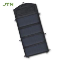 China Waterproof Portable Sunpower Solar Panel Charger 28W Foldable Fabric for Camping for sale