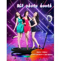China 360 Spinner LCD Photo Booth Slow Motion Mini 360 Enclosure Photo Booth for sale