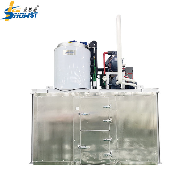 Quality 380v Automatic Commercial Crushed Ice Machine Maker 10Ton High Efficiency for sale