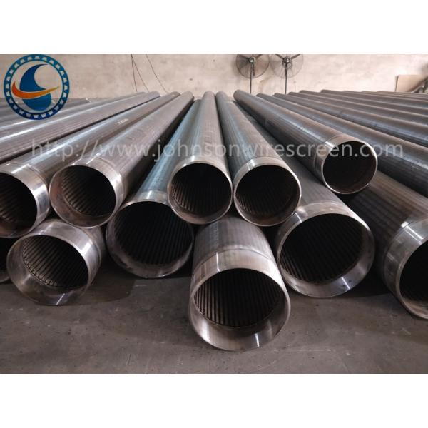 Quality 40 Slot Johnson Vee Wire Screen Wire Wrapped Pipe Long Service Life for sale