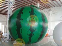China Inflatable product balloon, 4m Watermelon 0.28mm helium quality PVC Advertising Helium BalloonsBAL-35 factory