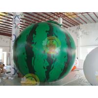 Quality Inflatable product balloon, 4m Watermelon 0.28mm helium quality PVC Advertising for sale