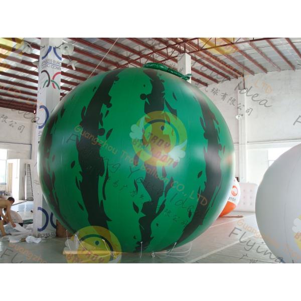 Quality Inflatable product balloon, 4m Watermelon 0.28mm helium quality PVC Advertising Helium BalloonsBAL-35 for sale