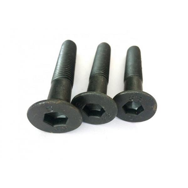 Quality Black Oxide Carbon Steel Flat Countersunk Socket Head Bolt DIN 7991 Standard for sale