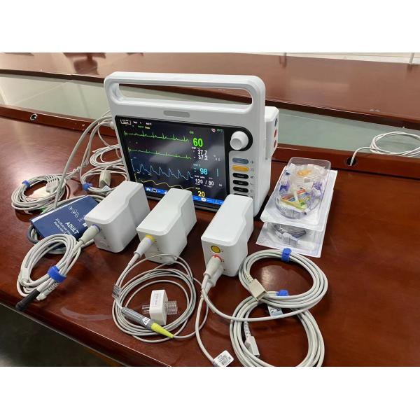 Quality Modular Hospital Patient Monitoring Equipment Multilingual With ECG NIBP SPO2 for sale