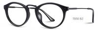 China Fashionable Flexible Round Eye Parim Eyeglasses Frames / Metal Temple Eyeglass Frames factory