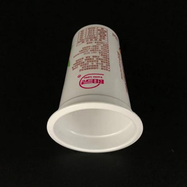 Quality 155ml Frozen yogurt cups plastic cups with aluminum foil lids for sale