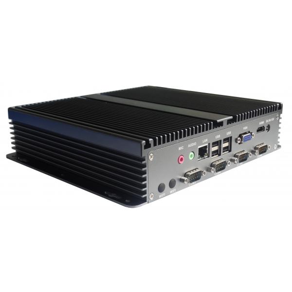 Quality All Aluminum Embedded Industrial PC / Industrial Box PC 2LAN 6COM 6USB for sale