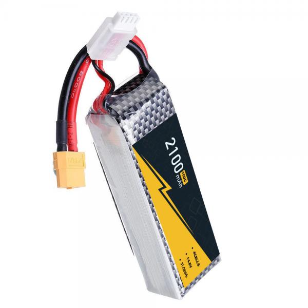 Quality Hardcase 14.8V 2S 3s 4s 6s Drone Lithium Ion Battery 2100mah Lipo Battery 35C 60C 100C for sale