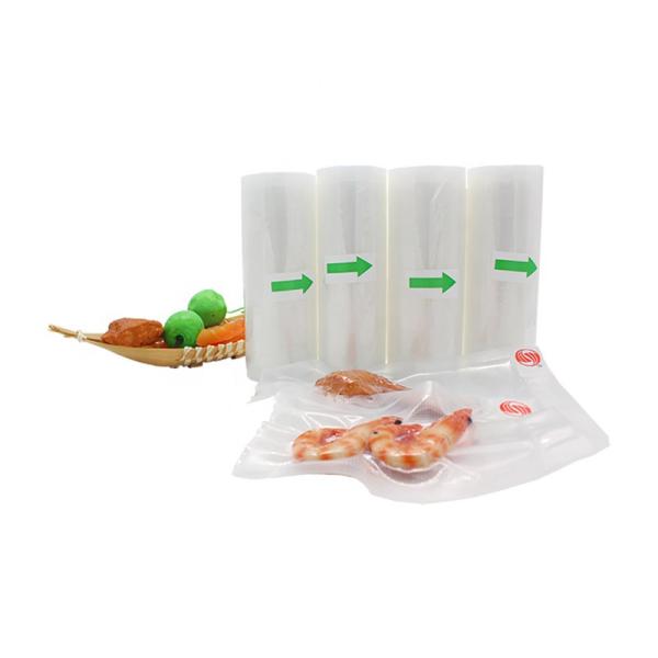 Quality 28cmx500cm 0.085mm Food Saver Vacuum Sealer Rolls for sale