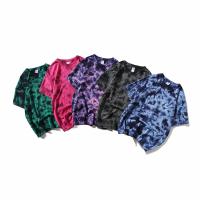 China wholesale custom printed fashionable summer nirvana tee shirts tie dye sublimation shirts factory