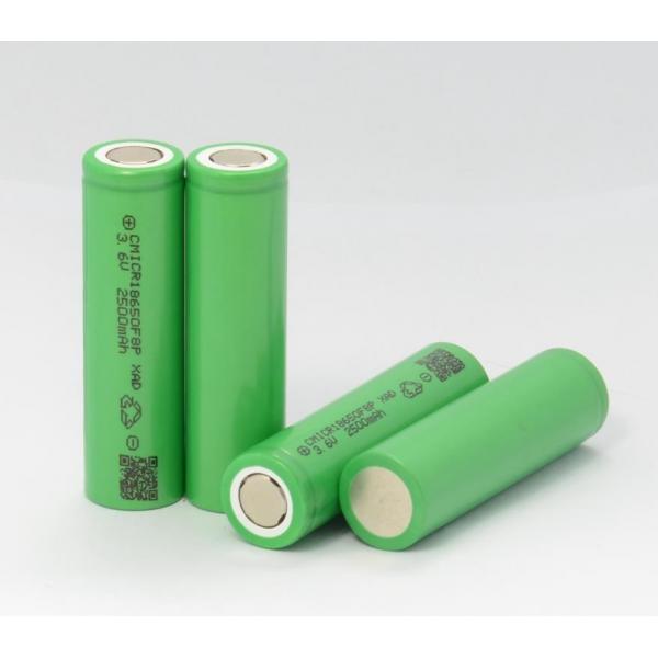 Quality 18650F8R 18650 2550mah 3.7v Ebike Lithium Battery Cell RT 300 Cycle for sale