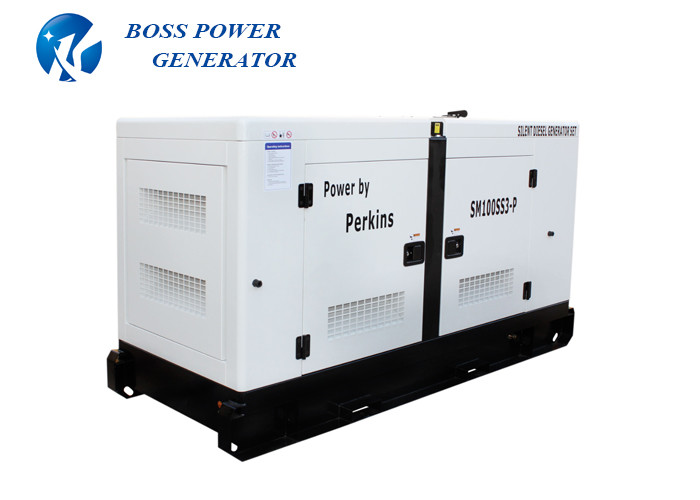China Eco Friendly Perkins Soundproof Generator Condition New Auto Control Panel factory