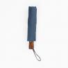 China High End Auto Open Close Umbrella With Straight Wooden Handle 94cm Open Diameter factory