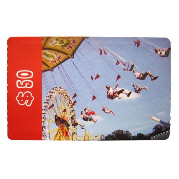 Quality Customizable RFID Paper Tickets With RFID Classic 4K Chip For Train Ticket / Ski for sale