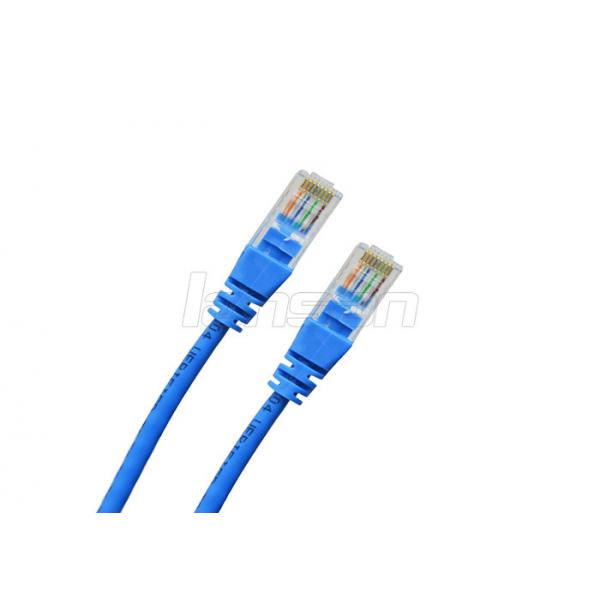 Quality CCA Round Cat6 Ethernet Network Cable RJ45 To RJ45 Male Patch Cord PVC Jacket for sale