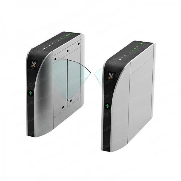 Quality Robust Automatic Flap Barrier Gate Pedestrian Turnstile Access Control System for sale
