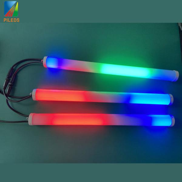 Quality Outdoor 1m Pixel Tube Lights 24V 3D Programmable RGB RGBW For Events Party for sale