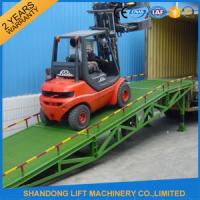Quality 10T Heavy Duty Container Loading Ramps hydraulic trailer ramp lift for sale
