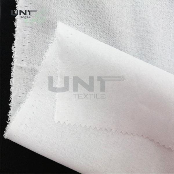 Quality Eco Friendly Soft Polyester Cotton Shirt Collar Fusing Interlining Woven Fusible Interlining for sale
