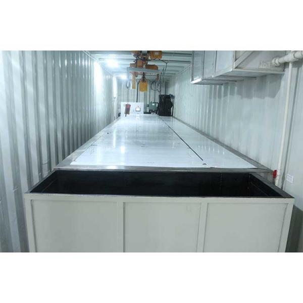 Quality 10t/24h Container Ice Machine Industrial Block Ice Machine R404a R22 for sale