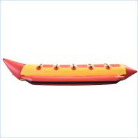 Quality Inflatable Banana Boat For 5 Persons , Inflatable Towable Water Tube for sale