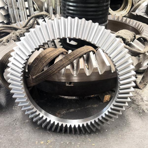 Quality Customized 90 Degree Coniflex Straight Bevel Gears For Steel Plant for sale