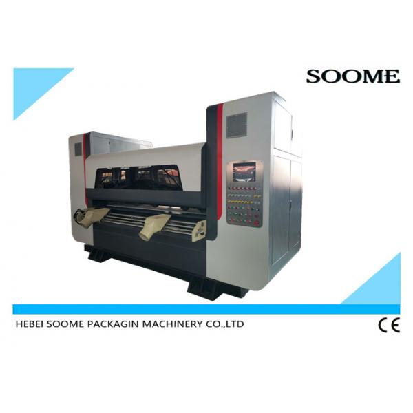 Quality Low Noise Computerized Thin Blade Slitter Scorer Corrugated Paper Slitting for sale