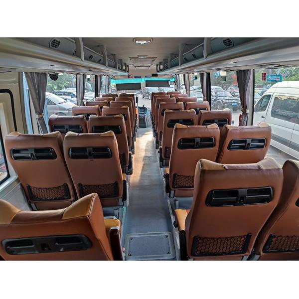 Quality Euro 5 LHD Second Hand Buses And Coaches Yutong Diesel Used Coaster Bus 38 Seats for sale