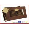 China Clear Windows Chocolate Packaging Boxes , Special Cake Gift Box factory