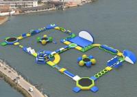 China Exciting Backyard Inflatable Water Park Rentals , Blow Up Water Park For Adults factory