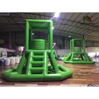 China Hot Sealed Large Inflatable Water Guard Tower Water PVC Tarpaulin Toy For Water Park factory