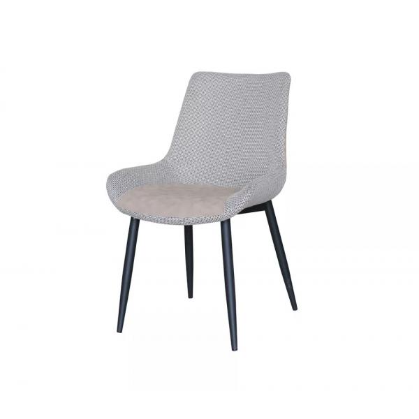 Quality Anticorrosion Casual Nordic Fabric Dining Room Chairs 59*50*80cm for sale