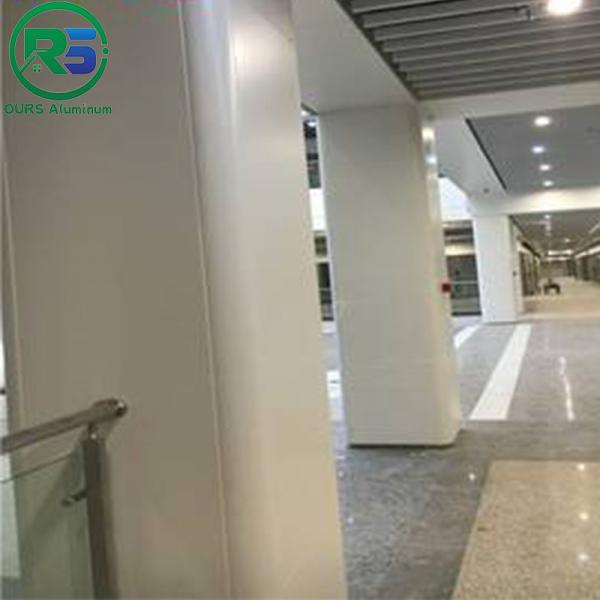 Quality Square Pillars Cover Anodized Aluminum Wall Panels AA3003 AA1100 Weather Resistance for sale