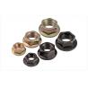 China Class 8 Zinc Plated Steel Hexagon Nuts With Flange DIN6923 Flange Lock Nuts factory
