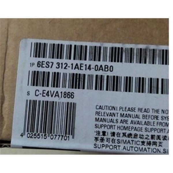 Quality Siemens CPU Industrial Automation Products 312 6ES7312-1AE14-0AB0 PLC S7 for sale