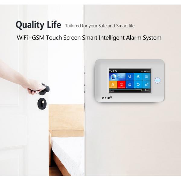 Quality 4.3 TFT Touch Tuya Pir Sensor 433Mhz Wifi Door And Window Sensor for sale