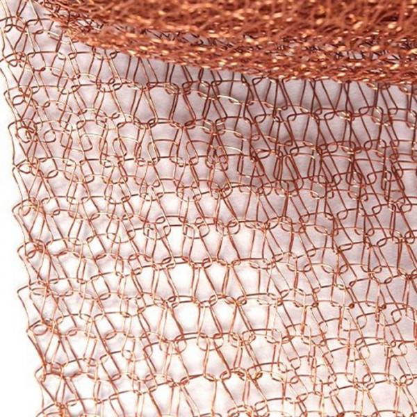 Quality Customized Copper Rodent Mesh Knitting 15m Aperture For Slugs for sale