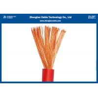 China 300 / 500V Single Core Building Wire And Cable PVC Insulation Flexible RV Electrical Cable factory