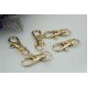 China Favourable price hot products 4 color zinc alloy metal 10 mm lobster claw snap hook for sling bag factory