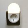 China Tuya App 16A EU Smart Socket Convenient To Use With LED Night Light factory