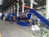 China high quality 500kg/h pet bottle crushing washing line factory