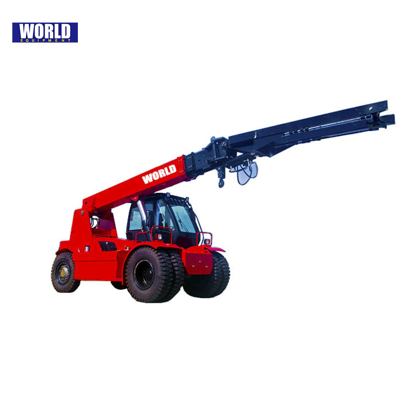 China China World 11ton Large Hydraulic Control Forklift Telescopic Wheel Loader For Sale factory
