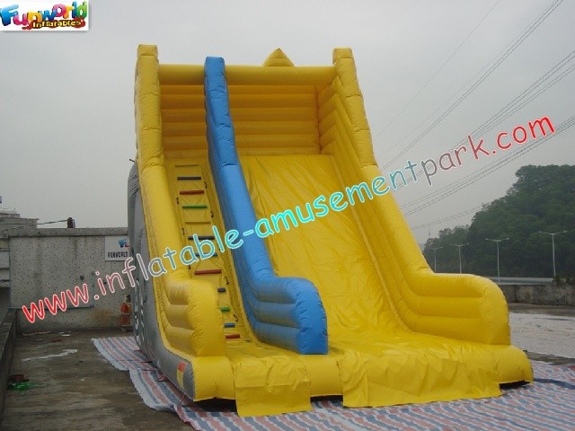 China Waterproof Commercial Inflatable Slide , Big Inflatable Slide For Children factory